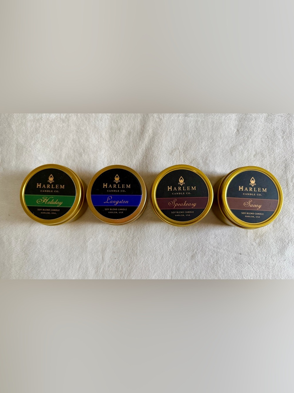 Harlem Candle Co. Travel Candle Set